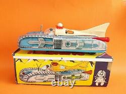 Vintage Rare Hungary Space Toy Rocket Car Holdauto Urauto + Box