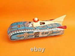 Vintage Rare Hungary Space Toy Rocket Car Holdauto Urauto + Box