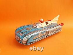 Vintage Rare Hungary Space Toy Rocket Car Holdauto Urauto + Box