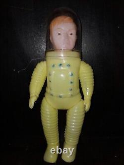 Vintage Rare Lot 1960s Astronanaut Space Men Blow Mold 5 Figure Set