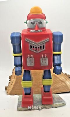 Vintage Rare Mr Flash Cragstan Plastic Space Toy Robot Hong Kong-1774.24