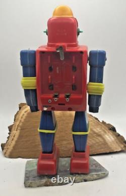 Vintage Rare Mr Flash Cragstan Plastic Space Toy Robot Hong Kong-1774.24