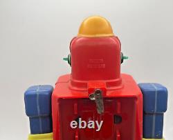 Vintage Rare Mr Flash Cragstan Plastic Space Toy Robot Hong Kong-1774.24