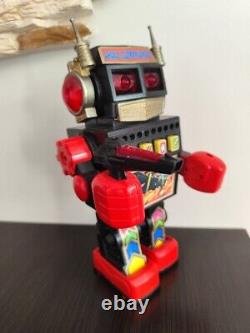 Vintage Rare Old Space Commander Robot Battery Operated