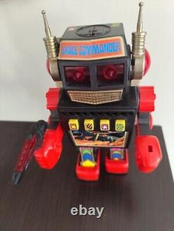 Vintage Rare Old Space Commander Robot Battery Operated