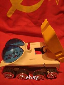 Vintage Rare Soviet Ussr Norma Space Venicle Toy Moonrover Bam Works Boxed
