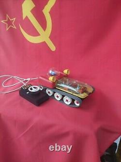 Vintage Rare Soviet Ussr Space Toy Moonrover Lunokhod Remote Control
