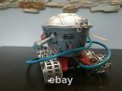 Vintage Rare Soviet Ussr Space Toy Moonrover Lunokhod Remote Control Works Test