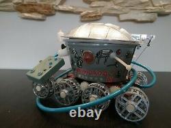 Vintage Rare Soviet Ussr Space Toy Moonrover Lunokhod Remote Control Works Test