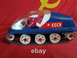 Vintage Rare Soviet Ussr Space Toy Moonrover Mars Lunokhod Remote Control