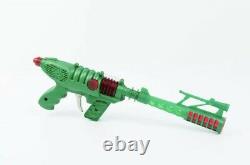 Vintage Rare Space Pilot Flamethrower toy Spark Jet Ray gun Greek ALFA Alien