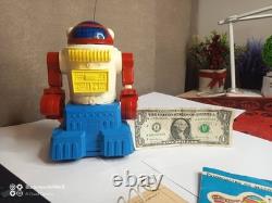 Vintage Rare Space Soviet Ussr Toy Robot Remote Control-80s