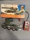 Vintage Rare Tin Toy Remote Control X-10 Pom Pom Space Tank S&E Rosko Japan Box