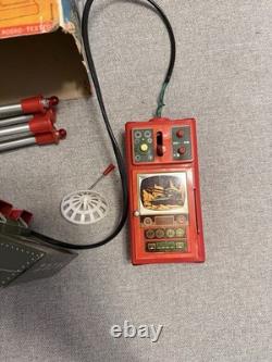 Vintage Rare Tin Toy Remote Control X-10 Pom Pom Space Tank S&E Rosko Japan Box