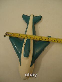 Vintage Rare USSR Russian Space Shuttle Cosmos Rocket Friction Tin Toy 60s