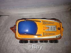 Vintage Rare Ussr Russian Battery Operated Space Tin Toy