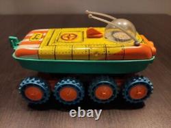 Vintage Rare Ussr Soviet Space Toy Lunokhod Lunochod Moonrover Battery Operated