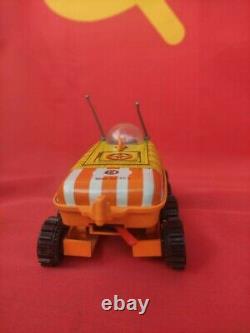 Vintage Rare Ussr Space Toy Lunokhod Moonrover Battery Operated Works Tested