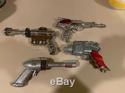 Vintage Ray Gun lot Atomic Disintegrator Strato Space Outlaw Buck Rogers