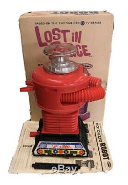 Vintage Remco Lost In Space Motorized Robot Remco Boxed Style 760 Working