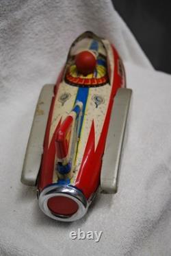 Vintage Rocket Friction Toy all original not a repro. MF- 742 made in China 507
