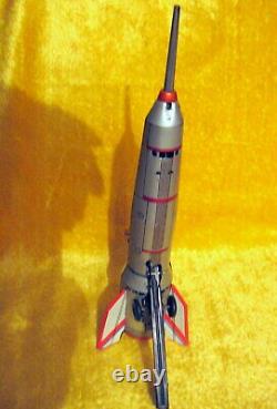 Vintage Rocket Interkozmosz Space Start-1 60's Tin Toy Friction Holdraketa