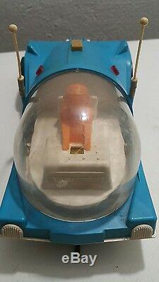 Vintage Rocket Space Ship Explorer Moonrover Meteor Battery Operated Ussr Cccp