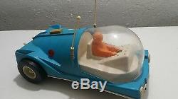Vintage Rocket Space Ship Explorer Moonrover Meteor Battery Operated Ussr Cccp