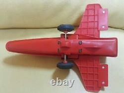 Vintage Rocket Space Toy Futuristic Utopian Model Conception Plastic Soviet Era