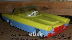 Vintage Rocket Space Toy Futuristic Utopian Model Conception Plastic Soviet Era