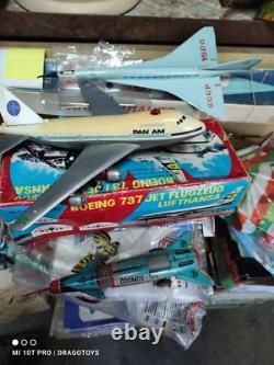 Vintage Rocket Toy Space Traveler Agatex Romania Cosmos 189 Friction Powered