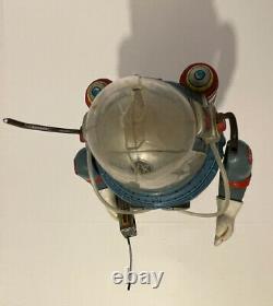 Vintage Rosko Nomura Astronaut Tin Toy Japan Space Robot Spaceman