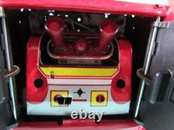 Vintage SPACE WALK MAN ME 100 Robot 12 Tin Toy Figure RED with Box Does NOT Power