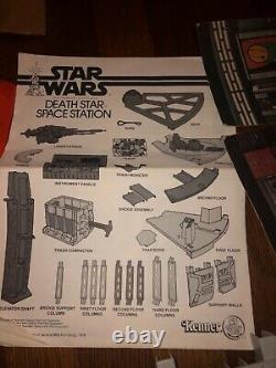 Vintage STAR WARS DEATH STAR SPACE STATION Playset, Complete with Box, Kenner 1978