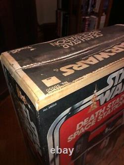 Vintage STAR WARS DEATH STAR SPACE STATION Playset, Complete with Box, Kenner 1978