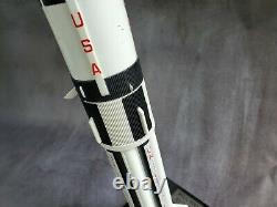 Vintage Saturn 1b Apollo 7 NASA 1144 Scale Wood Space Model Rocket Skylab