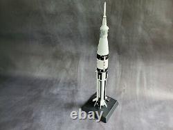 Vintage Saturn 1b Apollo 7 NASA 1144 Scale Wood Space Model Rocket Skylab