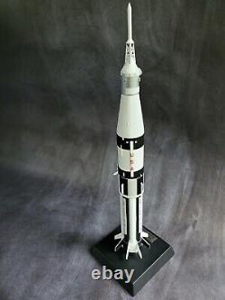 Vintage Saturn 1b Apollo 7 NASA 1144 Scale Wood Space Model Rocket Skylab