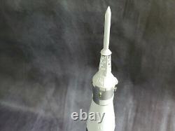 Vintage Saturn 1b Apollo 7 NASA 1144 Scale Wood Space Model Rocket Skylab