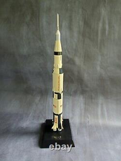 Vintage Saturn V Apollo 13 NASA 1200 Scale Wood Space Model Rocket
