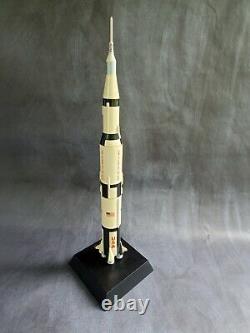 Vintage Saturn V Apollo 13 NASA 1200 Scale Wood Space Model Rocket