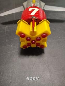 Vintage Solar X Battery Operated Rocket Toy Made In Japan Working Condition