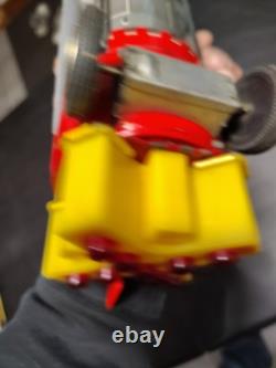 Vintage Solar X Battery Operated Rocket Toy Made In Japan Working Condition
