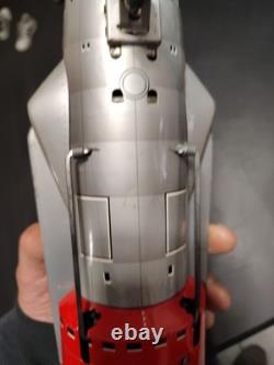 Vintage Solar X Battery Operated Rocket Toy Made In Japan Working Condition