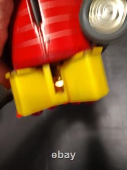 Vintage Solar X Battery Operated Rocket Toy Made In Japan Working Condition