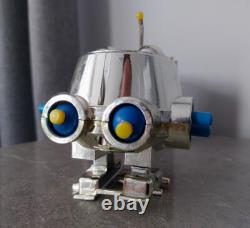 Vintage Soviet Wind Up Walking Robot Space Toy Plastic Walking Robot Soviet Toy