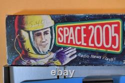 Vintage Space 2005 Personal Wrist AM Radio Headphone Mini Michiko Japan