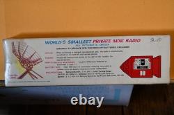 Vintage Space 2005 Personal Wrist AM Radio Headphone Mini Michiko Japan