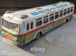 Vintage Space Bus Toy Trans Europ Express Friction Ms Msb Germany Ddr Gdr Works