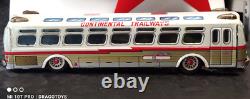 Vintage Space Bus Toy Trans Europ Express Friction Ms Msb Germany Ddr Gdr Works
